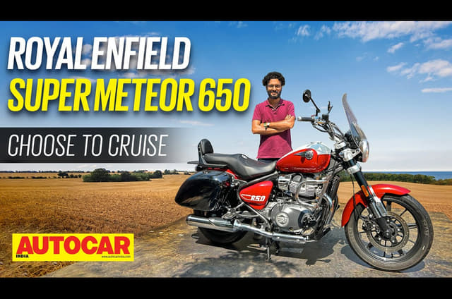 Royal Enfield Super Meteor 650 walkaround video